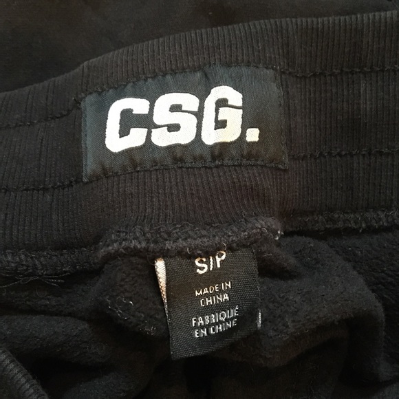 Black CSG Joggers - Picture 2 of 3